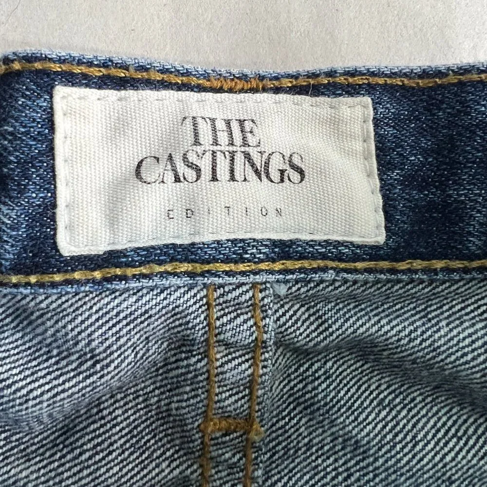 Aritzia The Castings High Rise Kinross Denim Shorts Size‎ 25